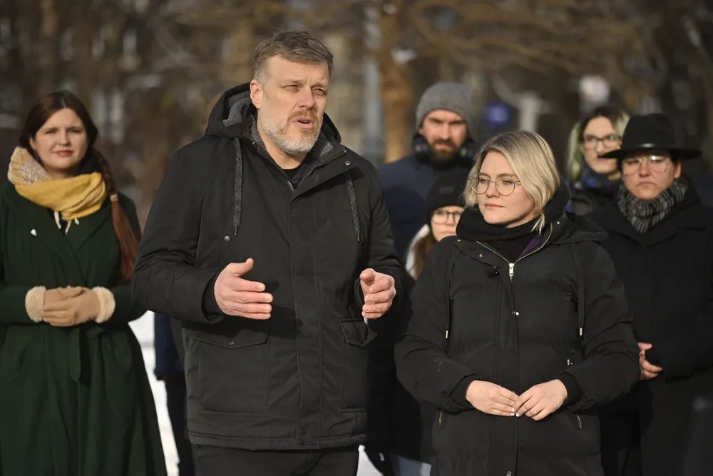 Zandberg i Owca w Nowym Sączu. „Polska nie jest republiką bananową”