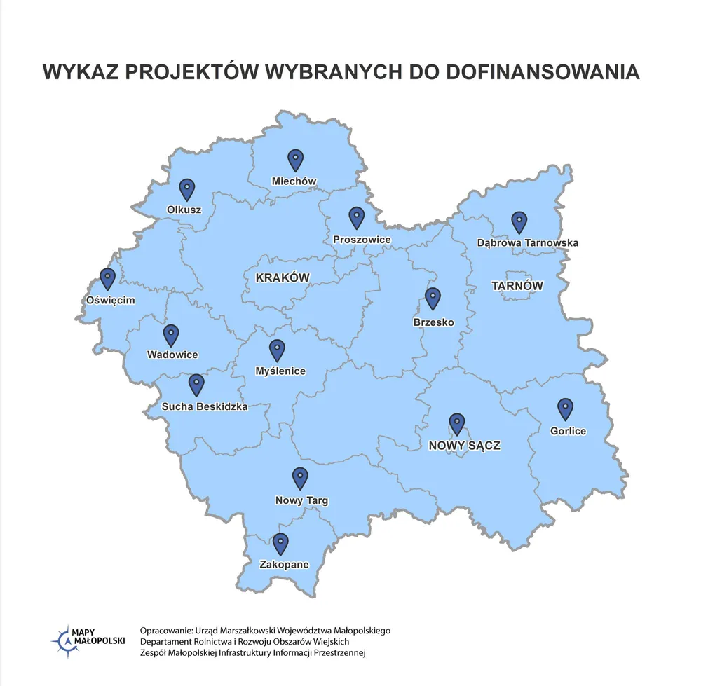 Odnowa małopolskich miast