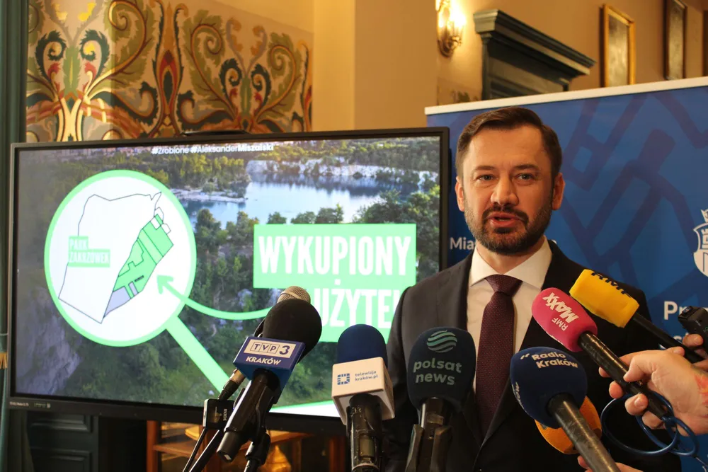 Kraków przejął kolejne tereny na Zakrzówku. Koszt, to 53 miliony