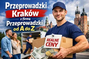 Przeprowadzki w Krakowie z Przeprowadzki od A do Z – realne ceny, przykłady i sposoby na tańszą przeprowadzkę
