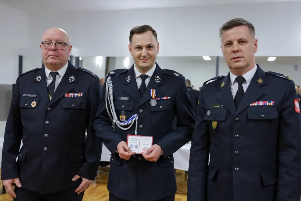Tomasz Bronowski ponownie prezesem OSP Wieliczka. Jednogłośny wybór