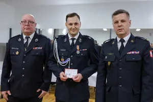 Tomasz Bronowski ponownie prezesem OSP Wieliczka. Jednogłośny wybór