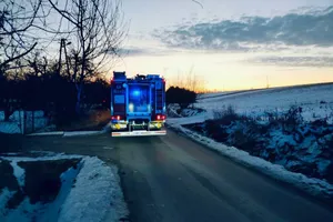 Tragedia pod Miechowem. Nie udało się uratować życia poszkodowanego