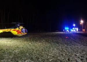 Tragedia w Borzęcinie. Śmiertelne potrącenie pieszego przez busa