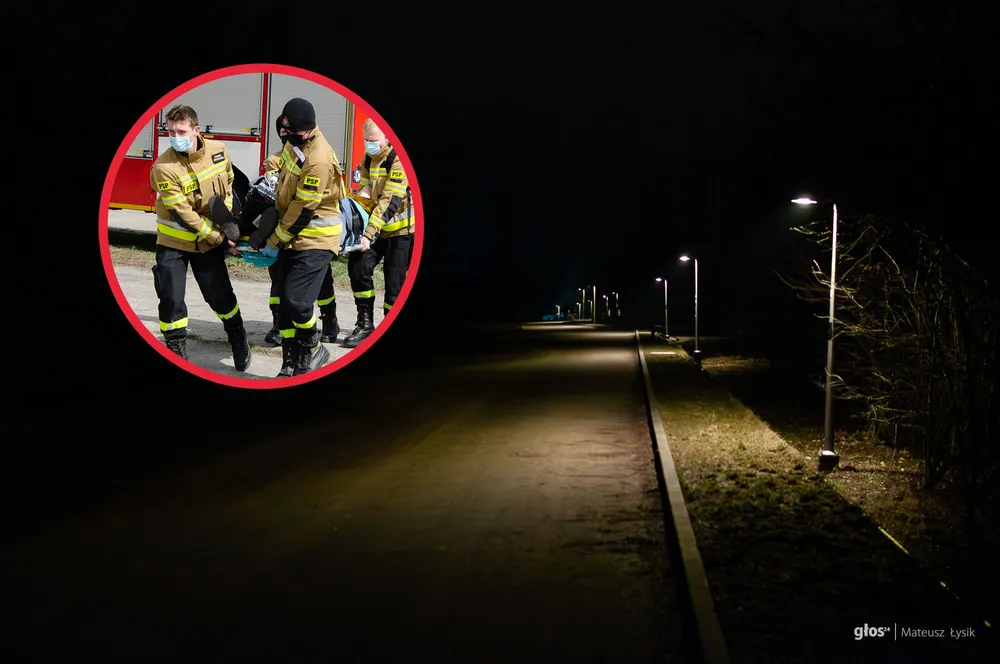 Leżała na półce skalnej 20 metrów niżej. Akcja ratunkowa nad Zakrzówkiem