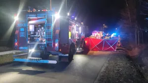 Nocny dramat w Małopolsce. Śmiertelne potrącenie młodego mężczyzny