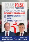 Dobczyce zapraszają na debatę o przyszłości Polski z posłami Kurowskim i Krystianem