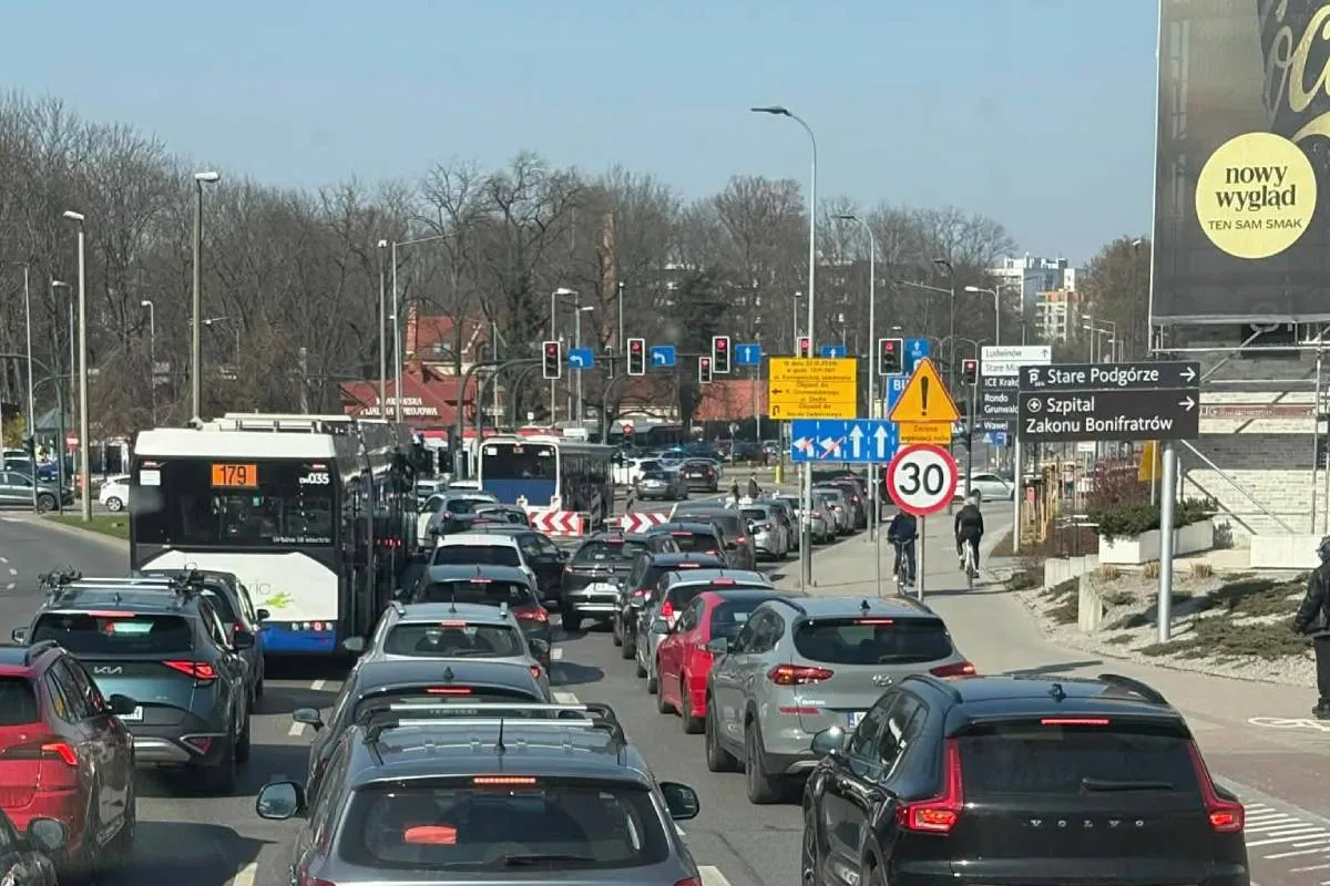 Będą problemy z jazdą po Krakowie
