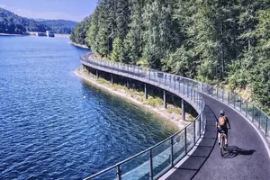 Tarasy i kładki nad Jeziorem Mucharskim. Pod Wadowicami powstanie wyjątkowa trasa