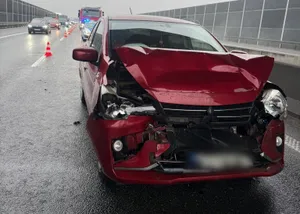Groźny wypadek na A4. Duży korek na pasie do Krakowa