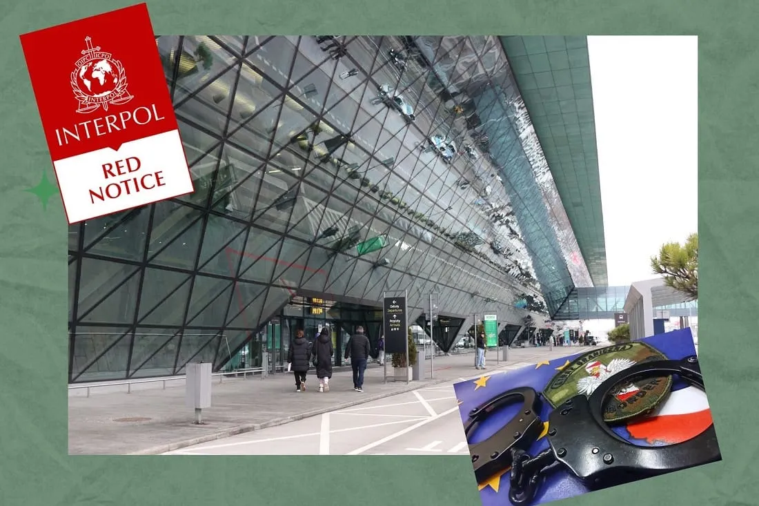 Seria zatrzymań na lotnisku w Krakowie. Wśród nich kobieta poszukiwana przez Interpol