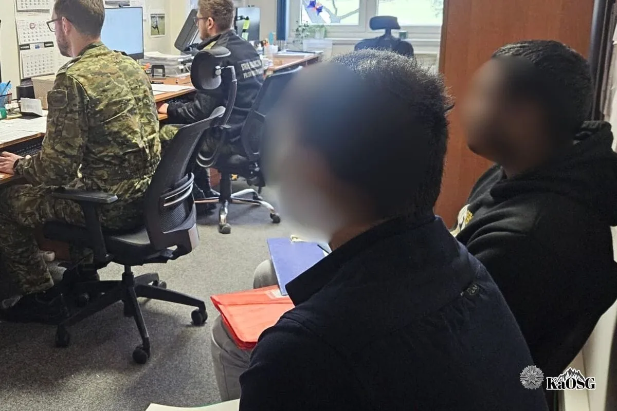 Nielegalni migranci zatrzymani w Krakowie. Straż Graniczna wydała decyzje o wydaleniu