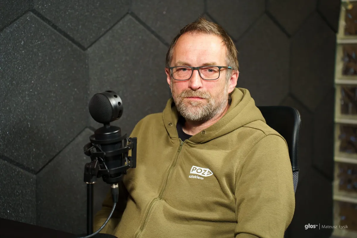 Tomasz Mierzwa, przewodnik z Fundacji Poza Szlakiem