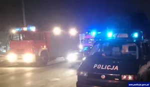 Nocne zadymienie w szpitalu przy ul. Lwowskiej w Tarnowie