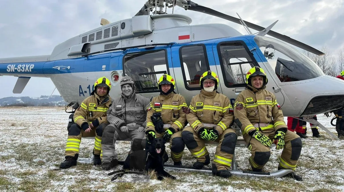 Dh Bogdan Ulman z sekcją ratownictwa wysokościowego