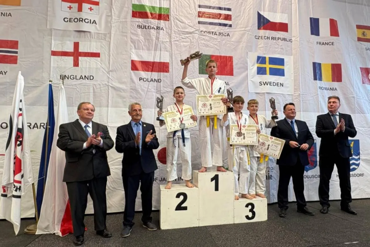 Mistrz Europy w Karate Kyokushin Jacek Stachoń / Fot: ARS Limanowa / Facebook
