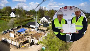 Kamień węgielny pod nowe mieszkania w Zręczycach. „To ważna inwestycja dla gminy”