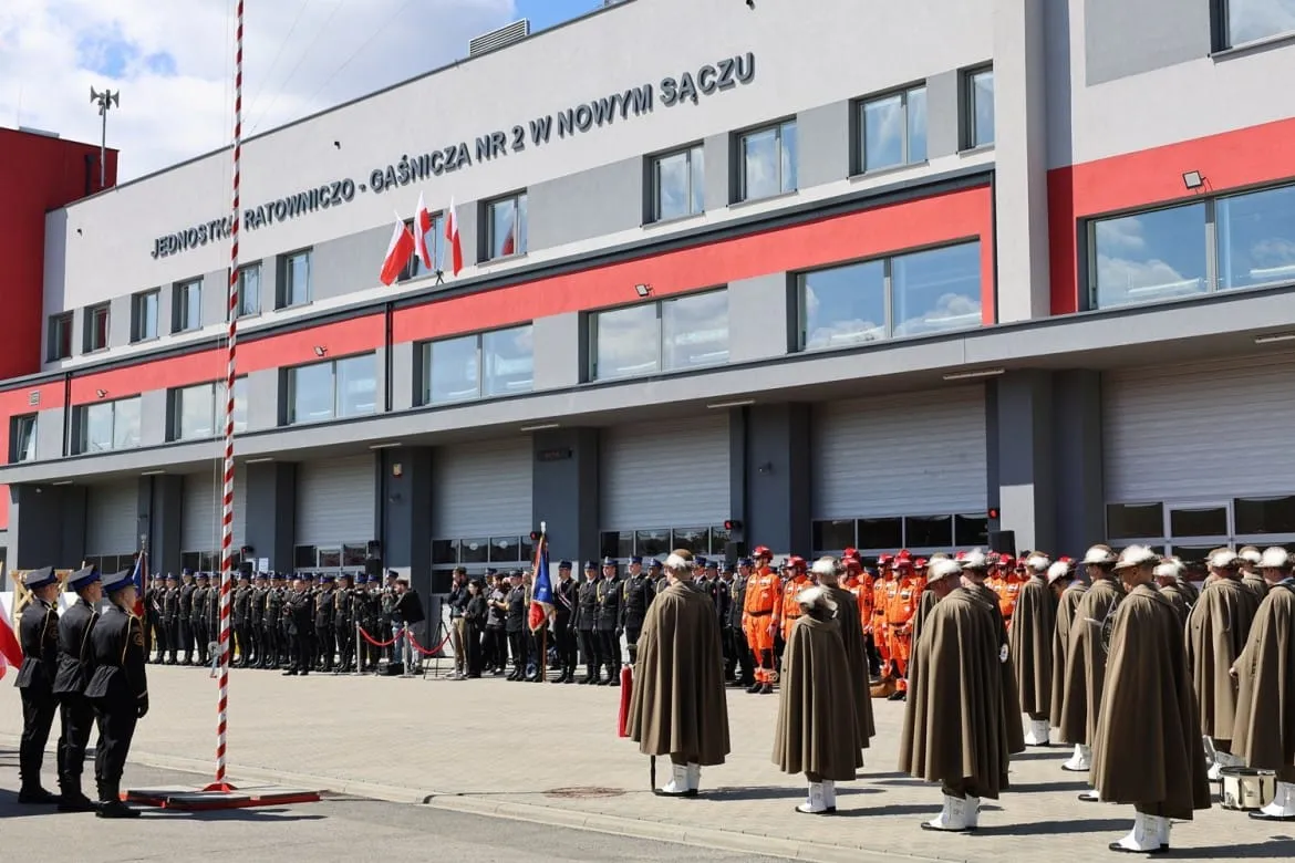Nowa siedziba PSP w Nowym Sączu