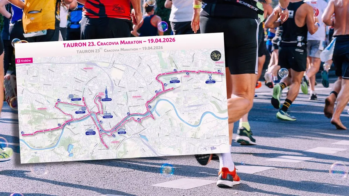 Trasa Cracovia Maratonu 2026 