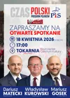 Spotkanie z posłami w Tokarni. Dariusz Matecki i Mariusz Gosek gośćmi Władysława Kurowskiego