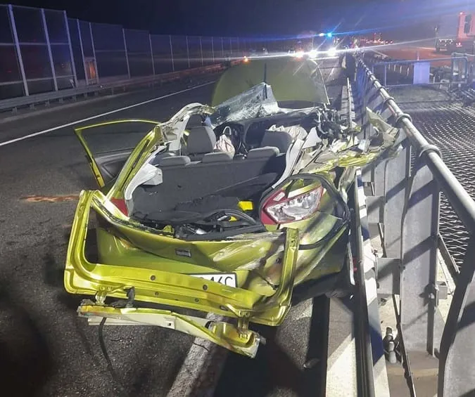 Dramatyczny wypadek na A4 w stronę Krakowa. Na miejscu trwała reanimacja