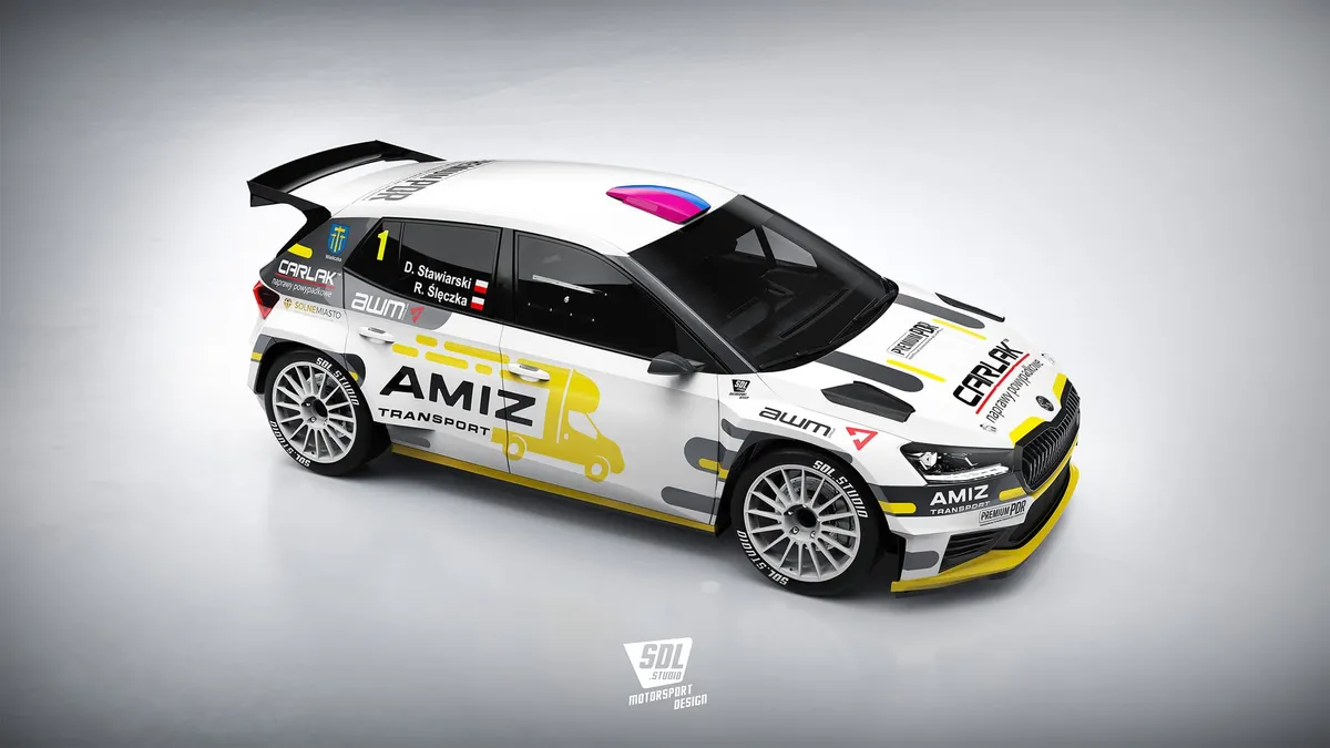 Z podwójna mocą! Rafał Ślęczka na starcie Jubileuszowego ORLEN Oil 10. Rajdzie Memoriał Janusza Kuliga i Mariana Bublewicza w Wieliczce