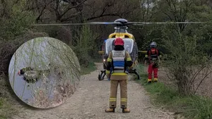 Quadem wjechał do rzeki. 22-latek z zagrożeniem życie