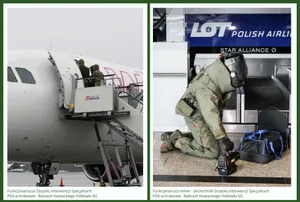 Chaos na lotnisku w Krakowie! Seria interwencji i zatrzymań w jeden weekend