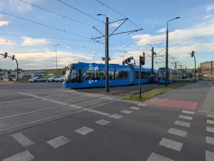 Duże utrudnienia na południu Krakowa. Zepsuty tramwaj zablokował wyjazd z Borku Fałęckiego