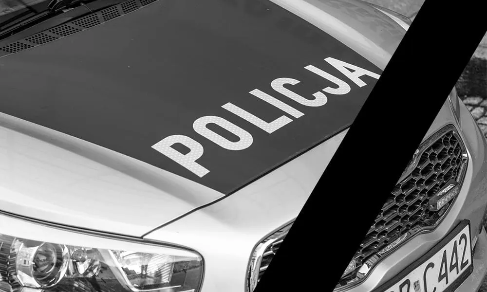 Małopolskie służby w żałobie. W tragicznym wypadku zginął młody policjant