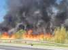 Nie tylko Lubelszczyzna. Ogromny pożar w Małopolsce [WIDEO]