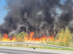 Nie tylko Lubelszczyzna. Ogromny pożar w Małopolsce [WIDEO]