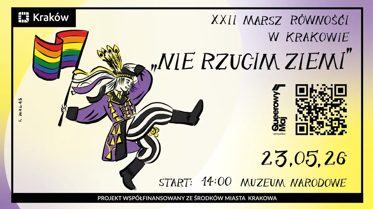 XXII Marsz Równości w Krakowie, Festiwal Queerowy Maj i Bal w Narodowym Starym Teatrze celebracją tęczowej społeczności