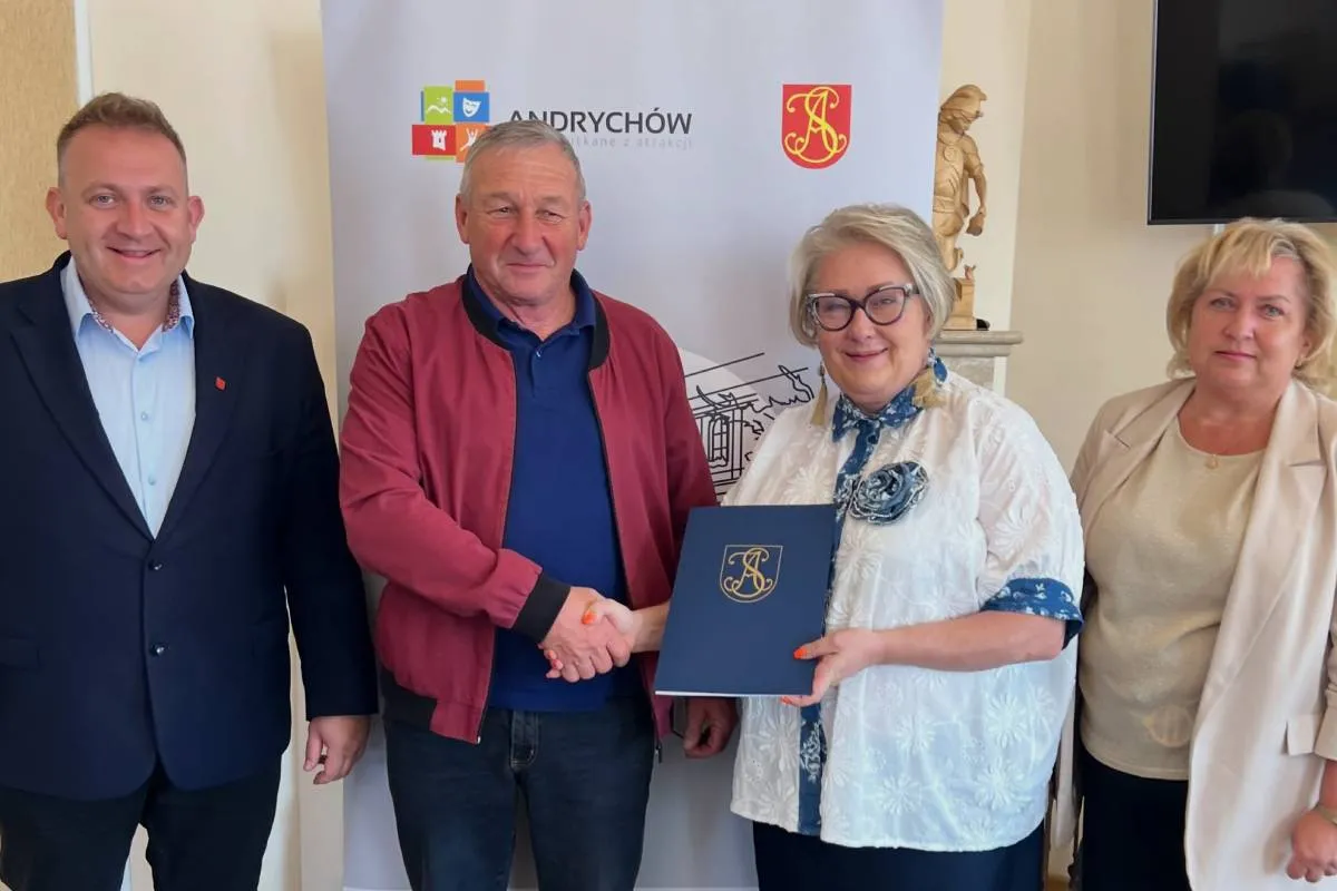Podpisanie umowy w Andrychowie 