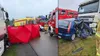 Fiat wbił się w ciężarówkę. Tragedia pod Tarnowem