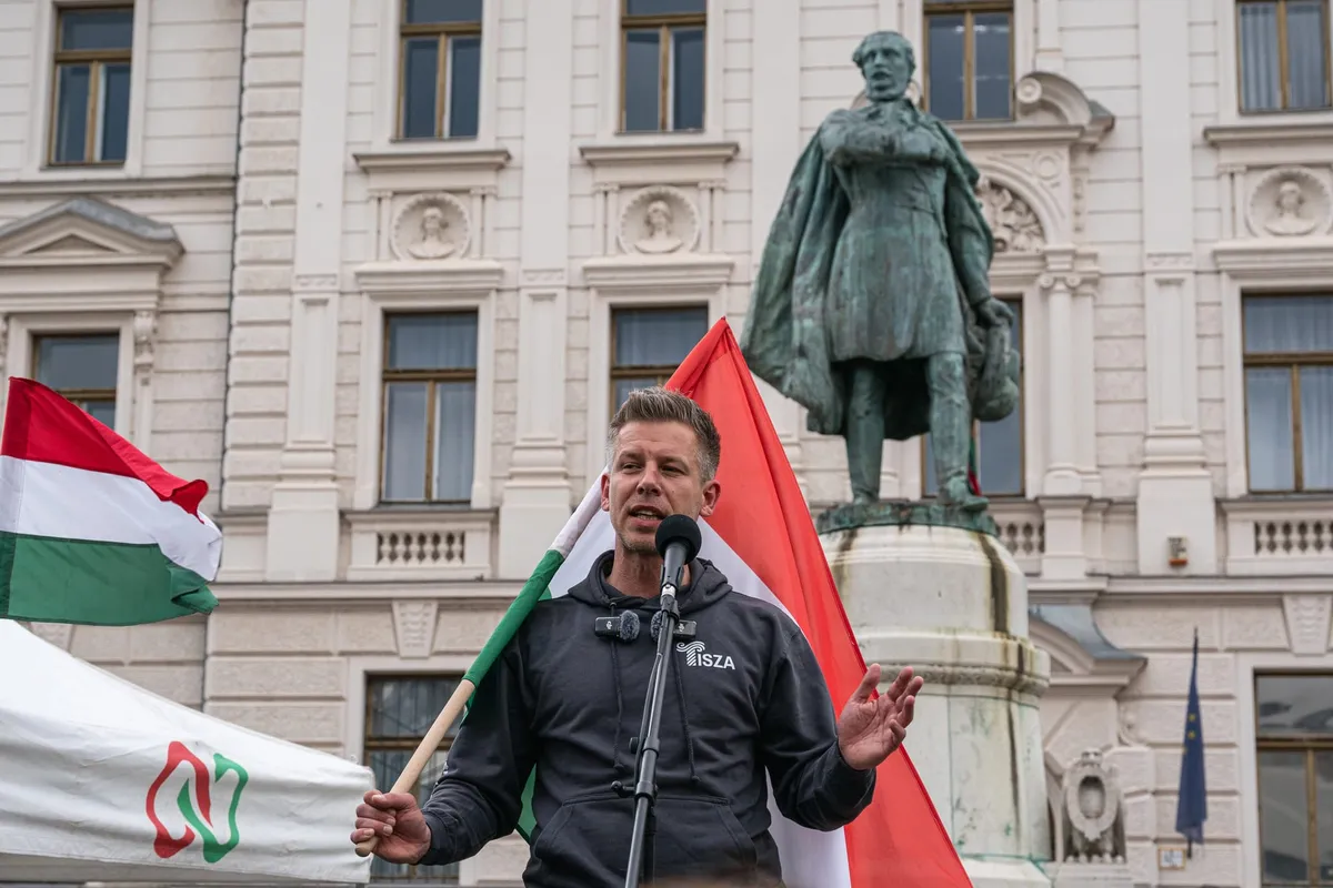 Premier Węgier Peter Magyar
