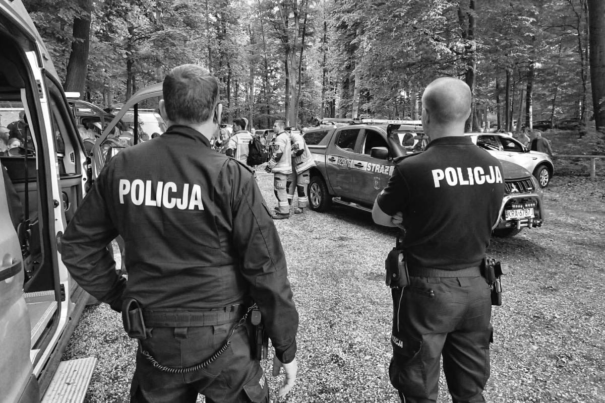 Policja w Lesie Wolskim