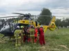 Poważny wypadek w Małopolsce. Mężczyzna spadł z wysokości, interweniował śmigłowiec LPR