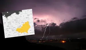 Najpierw alert RCB, teraz burze. Ostrzeżenie dla całej Małopolski