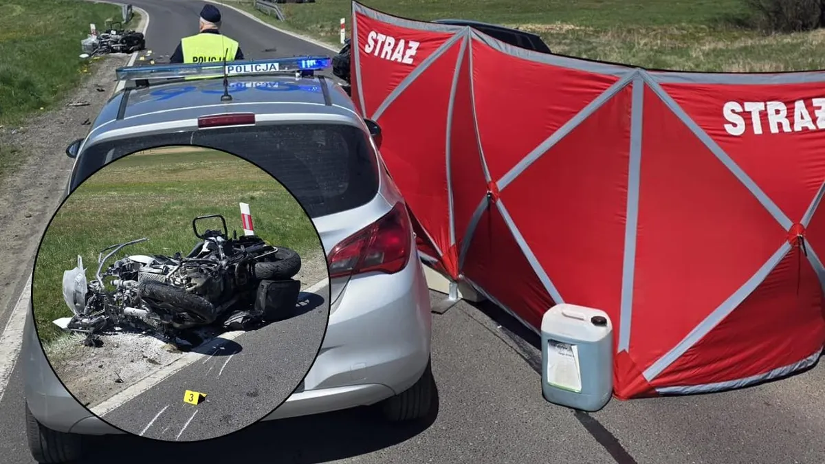 Nie żyje dwóch motocyklistów po siedemdziesiątce. Jeden jechał Harleyem, drugi na Hondzie