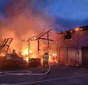 Tragiczny pożar w Małopolsce. W pogorzelisku odnaleziono ciało