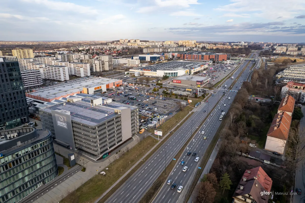 Ul. Bora-Komorowskiego w Krakowie 