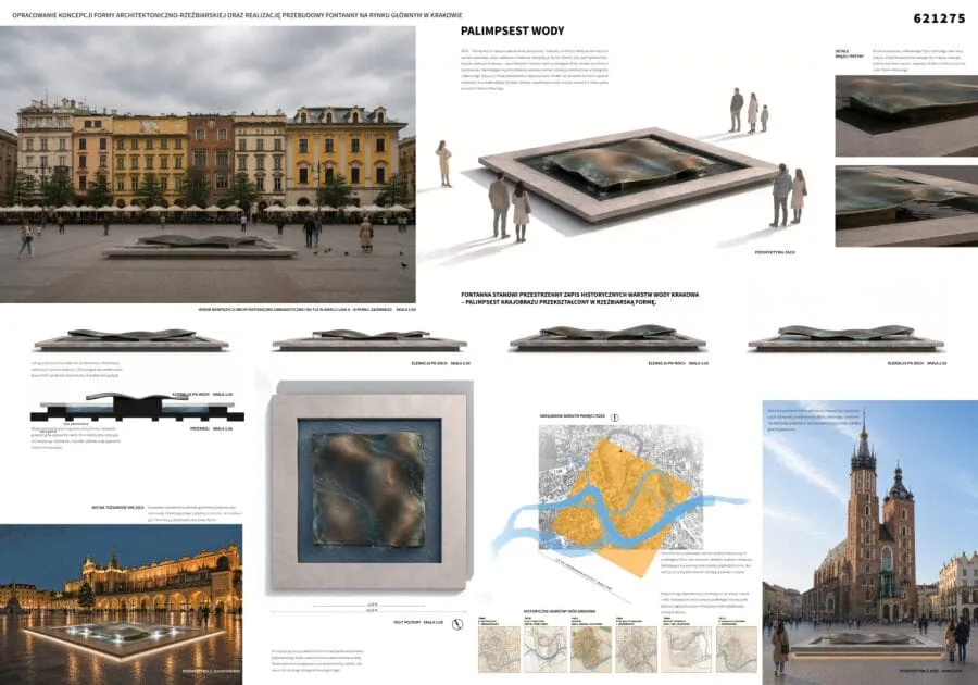 Zwycięski projekt „Palimpsest wody” Michała Gdaka