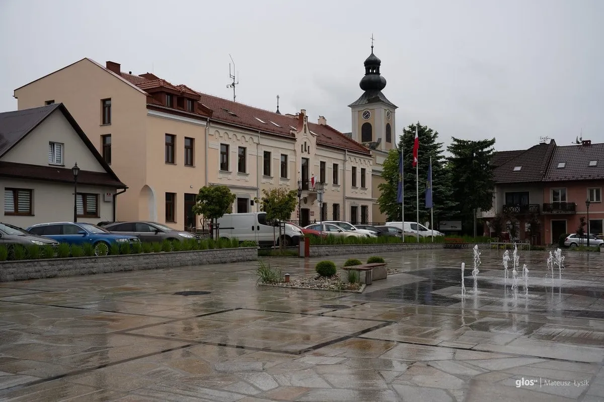 Rynek w Tymbarku