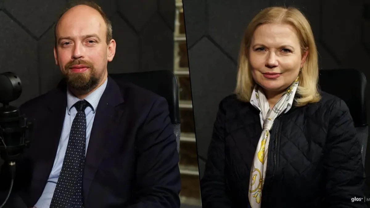 Od lewej: Jan Hoffman i Monika Piątkowska