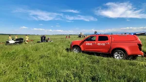 Wypadek podczas mistrzostw Polski. Paralotniarz spadł z 50 metrów