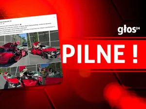 Auto zostało dosłownie zmiażdżone. Groźny wypadek na A4 pod Krakowem