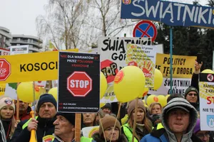 Przed nami protesty w sprawie trasy S7. Utrudnienia dla kierowców