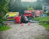 Tragiczny finał dachowania pod Olkuszem. Mężczyzny nie udało się uratować