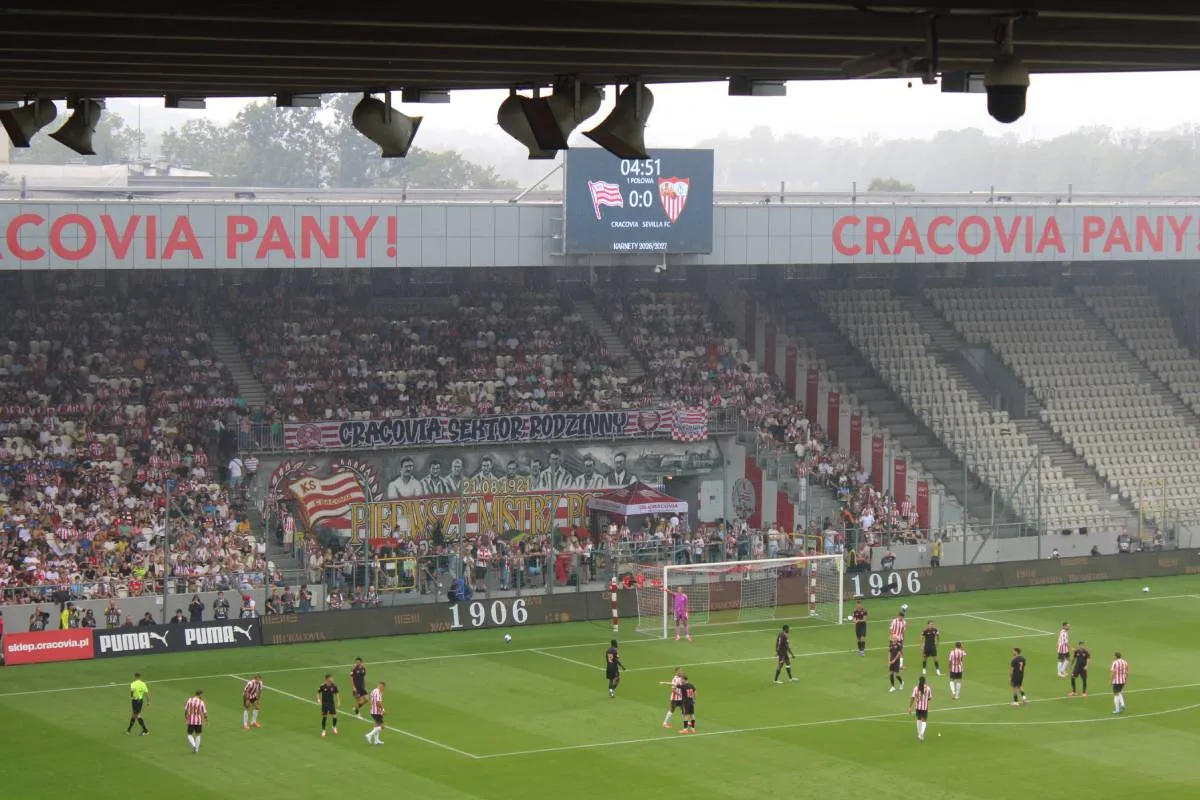 Mecz Cracovia-Sevilla